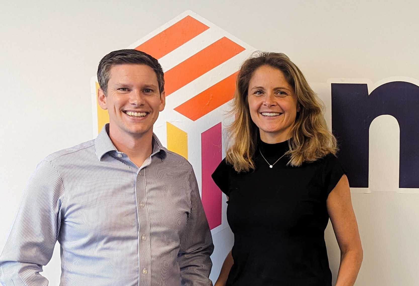 Luke Loveridge and Francesca Carlesi